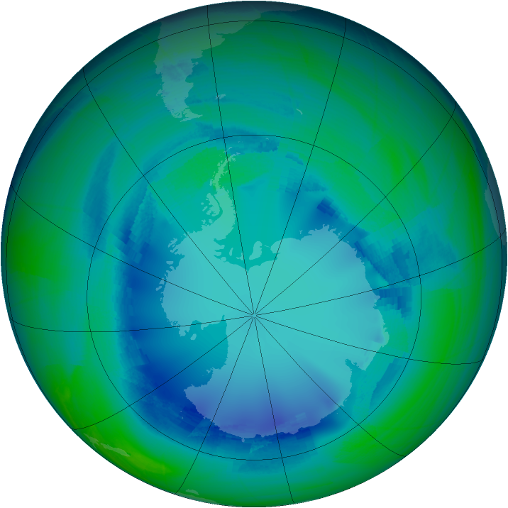 Ozone Map 2008-08-14
